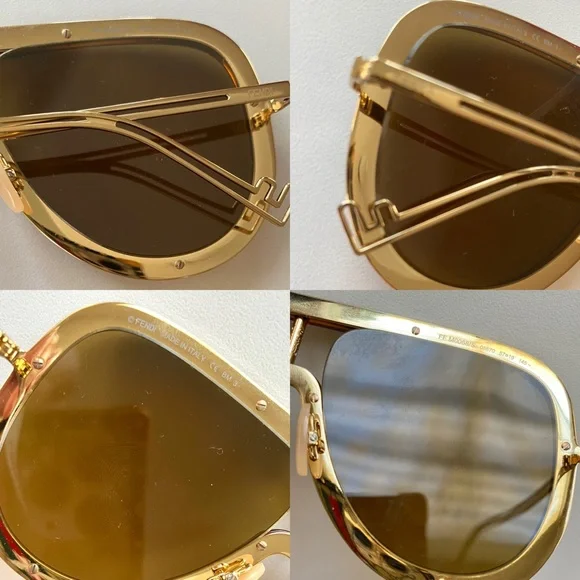 Fendi aviator sunglasses display picture 1